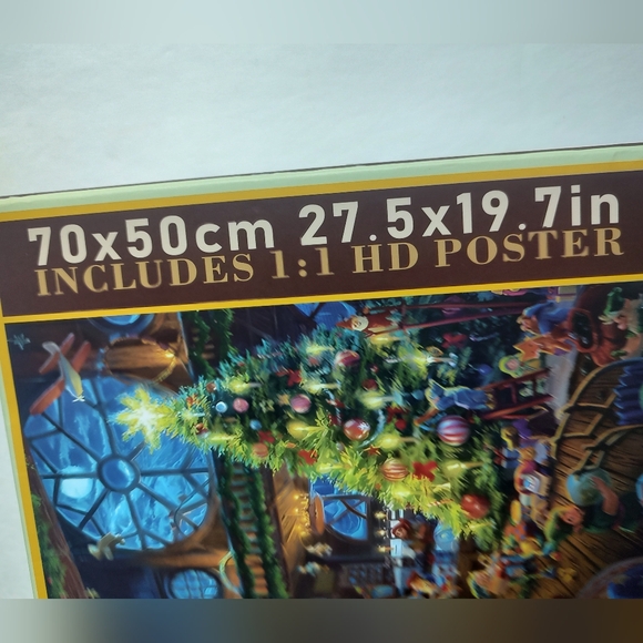 Jigsaw Puzzle Advent Calendar 1008 Pieces Puzzle 24 Days Christmas Old Man Santa - Picture 6 of 16